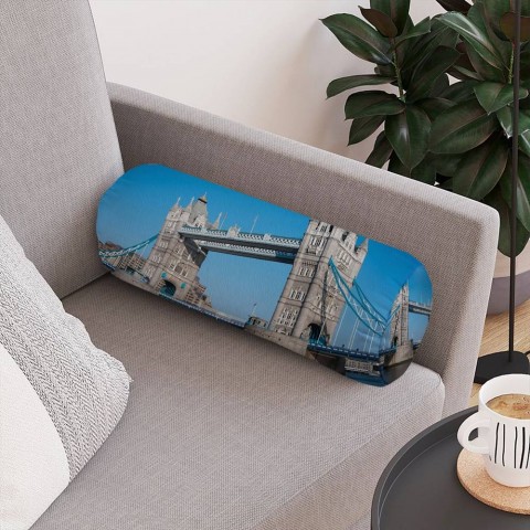 Тканевая подушка для дивана «Тауэрский мост» вид 4