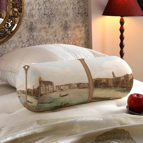 Тканевая подушка подголовник «Старая Венеция» вид 5
