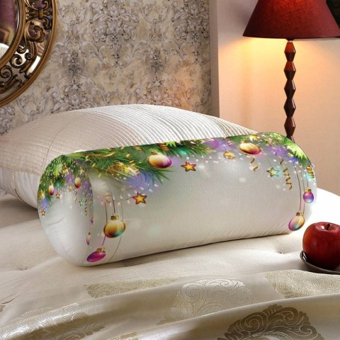 Декоративная подушка для дивана «Новогодняя инсталляция» вид 5