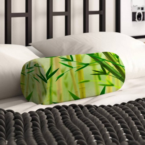 Интерьерная подушка «Светлый бамбук» вид 2