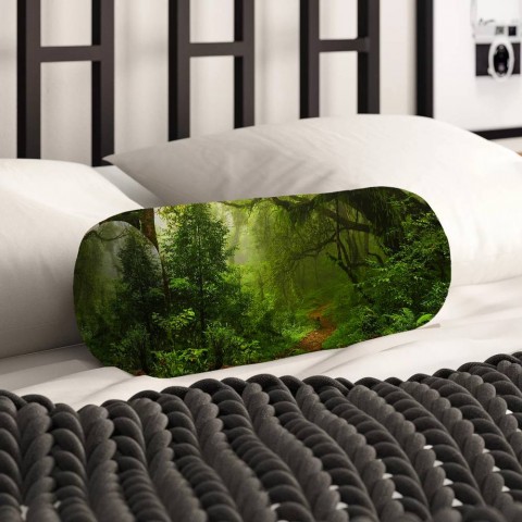 Интерьерная подушка «Тропический лес» вид 2