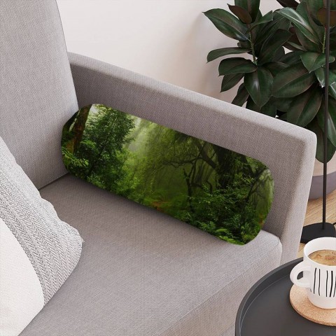 Интерьерная подушка «Тропический лес» вид 4