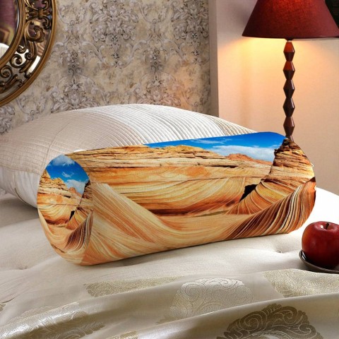 Интерьерная подушка-валик «Большой каньон» вид 5