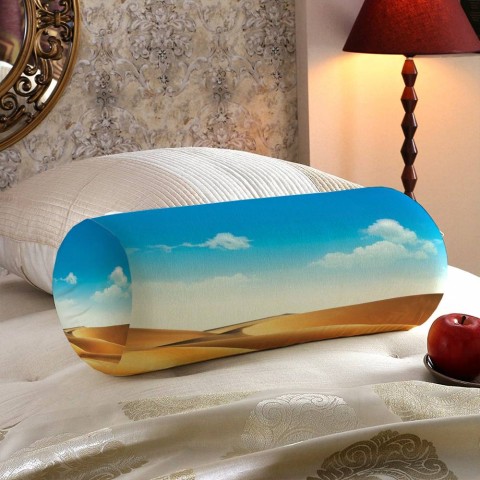 Интерьерная вытянутая подушка «Пейзаж в пустыне» вид 5