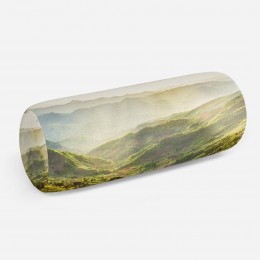 3D подушка-валик «Зеленая долина»