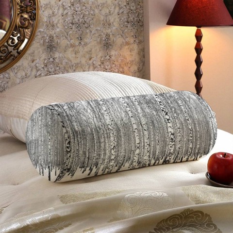 Декоративная вытянутая подушка «Березы зимой» вид 5