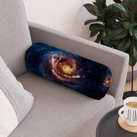 Тканевая подушка подголовник «Галактика» вид 4