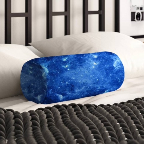Тканевая подушка валик «Звезды» вид 2