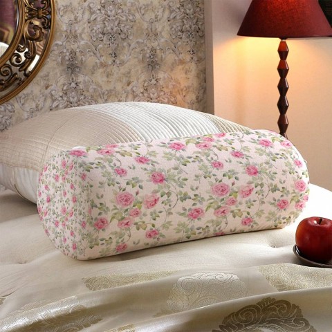 Декоративная подушка «Винтажный узор с розами» вид 5