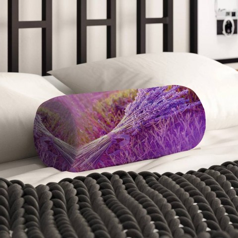 Декоративная подушка «Пучок лаванды» вид 2