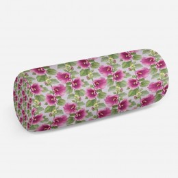 3D подушка-валик «Сиреневые петунии»