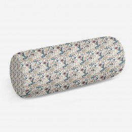 3D подушка-валик «Цветочный орнамент»