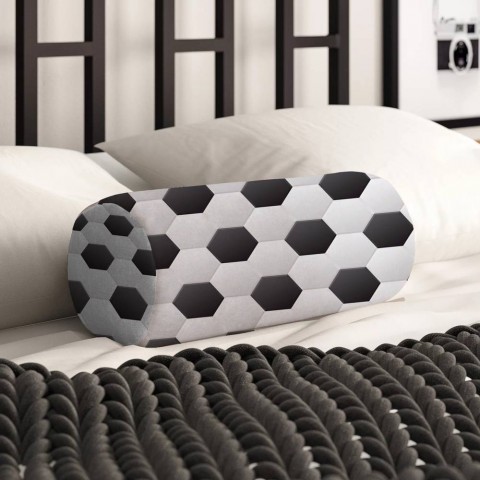 Декоративная подушка «Футбольная текстура» вид 2