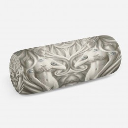 3D подушка-валик «Женщины барельеф»