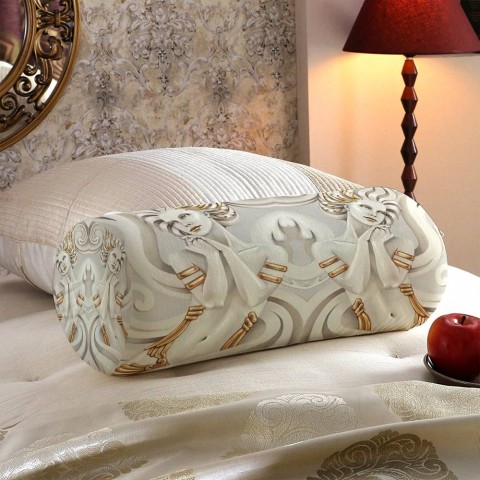 Декоративная подушка валик «Мечтающие богини» вид 5
