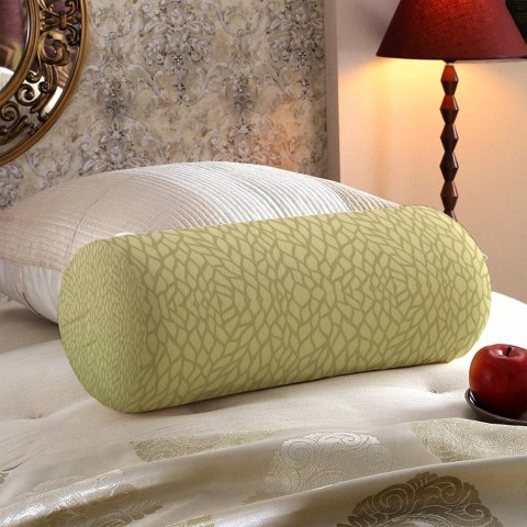 Интерьерная подушка в форме валика «Танец листвы» вид 5