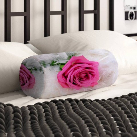 Декоративная подушка в форме валика «Невесомость» вид 2