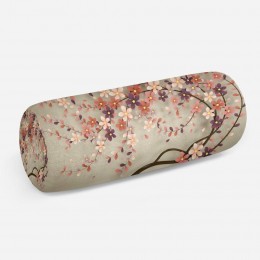 3D подушка-валик «Персиковое дерево»