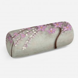 3D подушка-валик «Весенняя сакура»