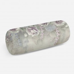 3D подушка-валик «Ниспадающая цветочная фантазия»