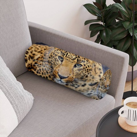 Декоративная подушка «Красивый леопард» вид 4