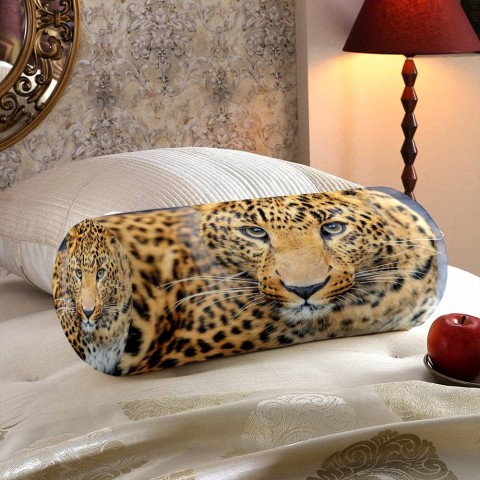 Декоративная подушка «Красивый леопард» вид 5