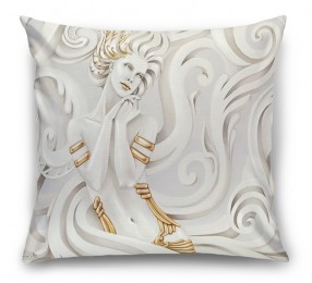 3D Подушка «Мечтающая богиня»
