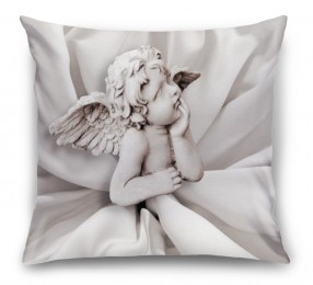3D Подушка «Задумчивый ангелочек»