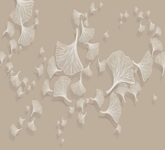 3D Подушка «Круговорот из цветочных зонтиков на светлом» вид 2