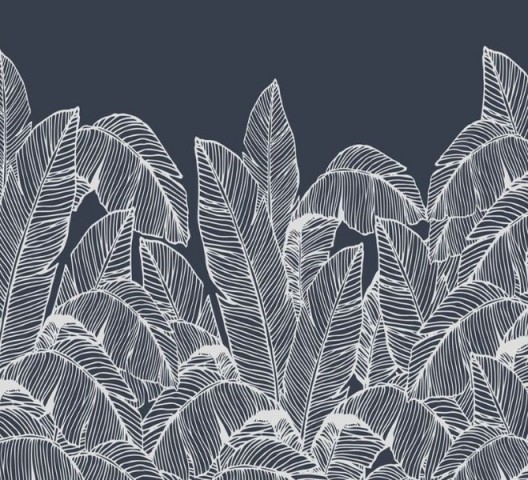 3D Подушка «Раскидистые листья в тёмных тонах» вид 2