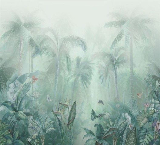 3D Подушка «Тропический туман» вид 2