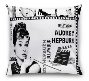 3D Подушка «Одри Хепбёрн коллаж»