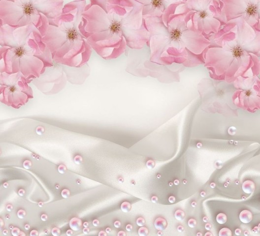 3D Подушка «Цветочная арка с розовым жемчугом» вид 2
