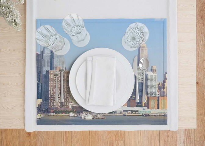 Салфетки для сервировки стола «Пристань Нью-Йорка» вид 7