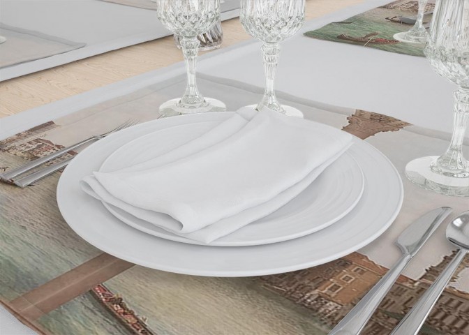 Сервировочные салфетки под тарелки «Старая Венеция» вид 3