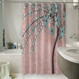 Шторы для ванной «Цветущее дерево»