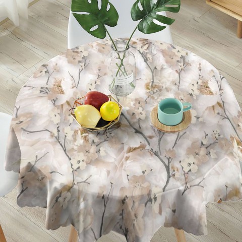Полотняная скатерть для стола «Аромат весны» вид 5