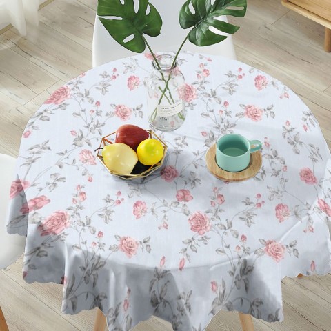 Полотняная 3D скатерть на обеденный стол «Весна в Провансе» вид 5