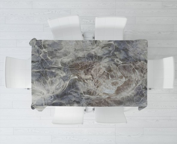 Габардиновая скатерть на кухонный стол «Манящая иллюзия» вид 3