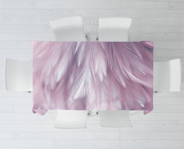 3D Скатерть «Розовая нежность» вид 2