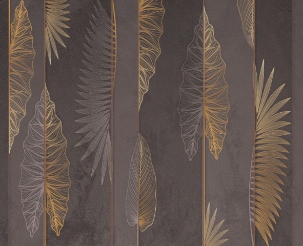 3D Скатерть «Панно с тропическими листьями» вид 1