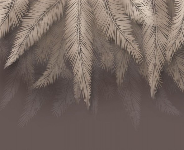 3D Скатерть  «Шаль из листьев» вид 1