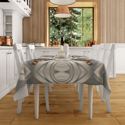 Габардиновая скатерть на кухонный стол «Морские владычицы» вид 2