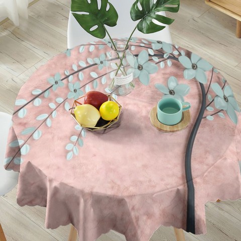 Полотняная фотоскатерть на кухню «Цветущее дерево» вид 5