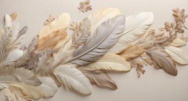 3D Фотообои «Feathers AG-FT-003»