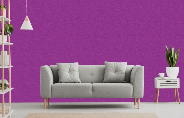 Обои для стены в рулонах цвет яркий пурпурный вид 3