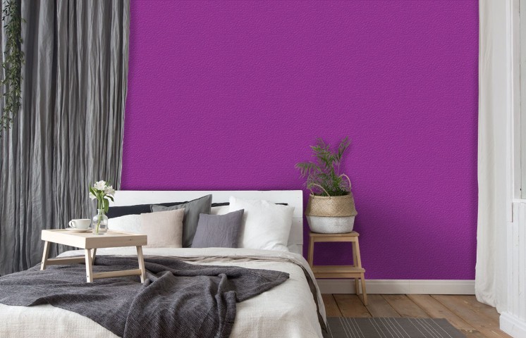 Обои для стены в рулонах цвет яркий пурпурный вид 7