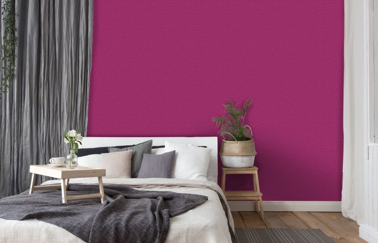 Обои для стены в рулонах цвет амарантовый глубоко-пурпурный вид 7