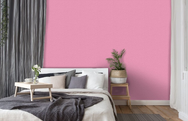 Готовые цветные обои в рулоне цвет амарантово-розовый вид 7
