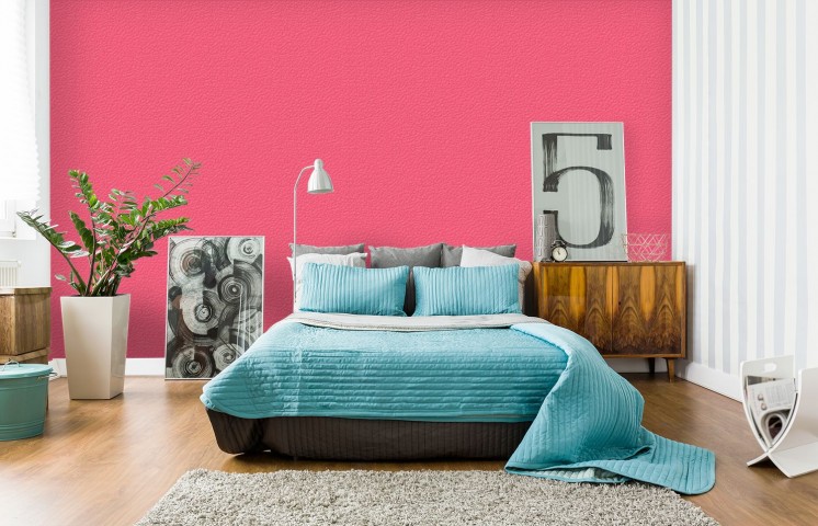 Обои для стены в рулонах цвет крутой розовый крайола вид 9